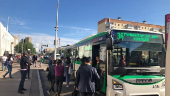 Фотография к новости: Көлгінов автобустардың жүру жиілігін арттыруды тапсырды