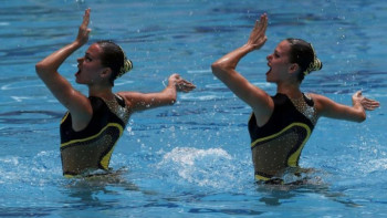 Фотография к новости: Теміртаулық апалы-сіңлілі Немичтер Токиода өтетін Олимпиадада өнер көрсетеді