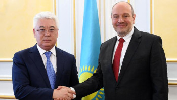 Фотография к новости: Сыртқы істер министрі БҰҰ ДБ мен ЮНИСЕФ өкілдерін қабылдады