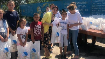 Фотография к новости: ﻿Арыс теміржолшыларының балалары мектепке баруға дайын