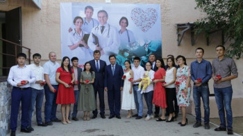 Фотография к новости: Абай қаласының жас дәрігерлері баспаналы болды