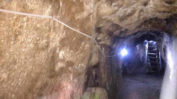 Фотография к новости: Қасиетті Қоңыр әулие үңгірінде күн панельдері орнатылды