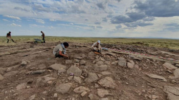 Фотография к новости: Павлодар облысында «Қалмаққырылған» ескерткіші кешенді зерттелуде