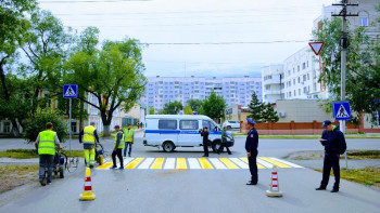 Фотография к новости: Қызылжарда жол тәртібі күшейтілді