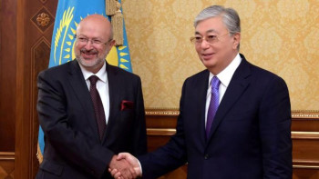 Фотография к новости: Қасым-Жомарт Тоқаев ЕҚЫҰ-ның жоғарғы комиссарын қабылдады