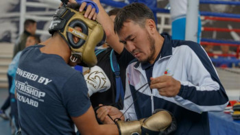 Фотография к новости: Бокстан Қазақстан құрамасы әлем чемпионатына дайындалып жатыр