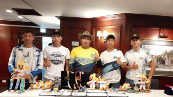 Фотография к новости: Еліміздің мергендері Әлем чемпионатынан 17 медаль еншіледі