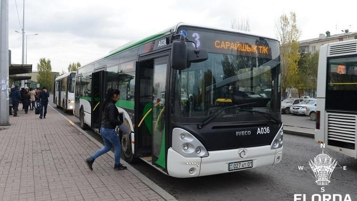 Нұр-Сұлтанда 55 автобустың қозғалысы уақытша өзгереді
