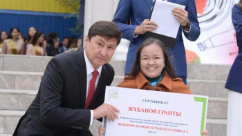 Фотография к новости: Ақтөбенің ең кішкентай тұрғыны студент атанды