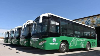 Фотография к новости: Түркістанда қоғамдық көліктердің саны артады