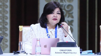 Фотография к новости: Айман Омарова президенттен Сарыағаштағы зорлық оқиғасына көңіл аударуды сұрады 