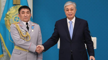 Фотография к новости: Арыс тыныштығы бұзылғанымен, елдің рухы түскен жоқ –﻿ Тоқаев 