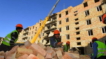 Фотография к новости: Түркістанда «Нұрлы жер» аясында 231 мың шаршы метр үй салынып жатыр