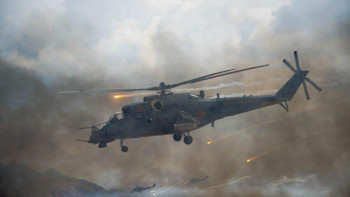 Фотография к новости: «Сарышаған» полигонында әуе әскерінің жауынгерлік жаттығулары өтті