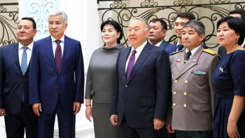 Фотография к новости: Назарбаев Мәскеудегі Қазақстан елшілігінде болды  