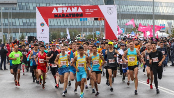 Фотография к новости: Astana Marathon-ға 27 елдің тұрғындары қатысты 