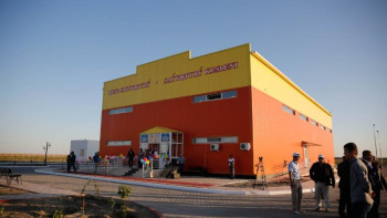 Фотография к новости: Атырау облысында жаңа спорт кешені ашылды 