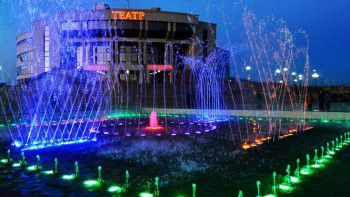 Фотография к новости: Өскемендегі әнші-фонтандар қайта іске қосылды