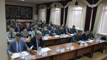 Фотография к новости: Жамбыл облысында әскерге шақыру бойынша сабақ өтті