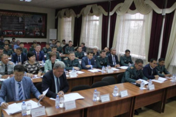 Фотография к новости: Жамбыл облысында әскерге шақыру бойынша сабақ өтті