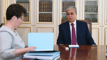 Фотография к новости: Президентке республикалық бюджет жобасын бағалау қорытындылары баяндалды