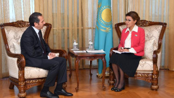 Фотография к новости: Сенат басшысы Иордания елшісін қабылдады