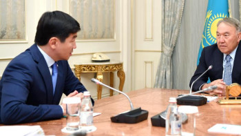 Фотография к новости: Нұрсұлтан Назарбаев Байбекті қабылдады