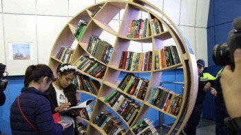 Фотография к новости: Нұр-Сұлтанда кітап алмастыру акциясы басталды