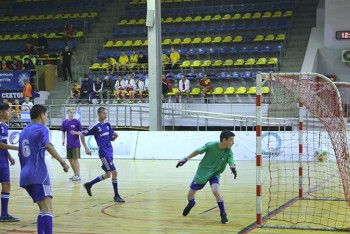 Фотография к новости: Қарағандыда ерекше адамдар арасында шағын футболдан турнир өтті