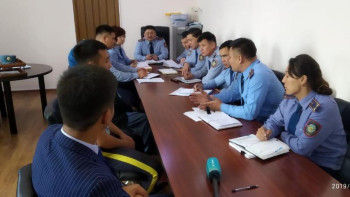 Фотография к новости: Департамент бастығы жеке қабылдау өткізді