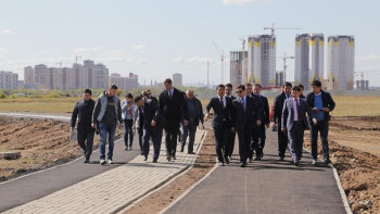 Фотография к новости: Қарағандының триатлон-саябағында алғашқы сайыстар өткізу жоспарлануда