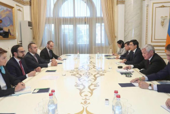 Фотография к новости: Бердібек Сапарбаев жұмыс сапарымен Арменияға барды