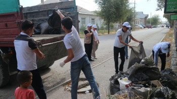 Фотография к новости: Түркістан облысындағы мекемелер экочэлленджді қолдады 