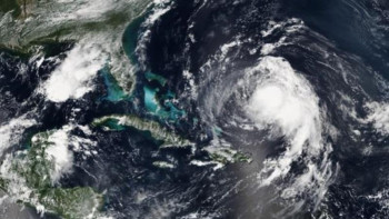 Фотография к новости: Багам аралдары жағалауында тағы да дауыл соқты