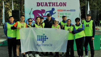 Фотография к новости: Павлодарда 120 мұнайшы дуатлоннан жарысқа түсті