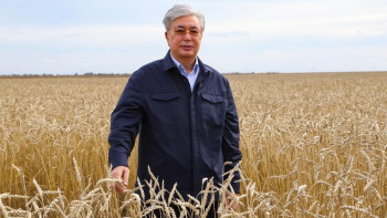 Фотография к новости:  Президент жұмыс сапармен Солтүстік Қазақстан облысына барды