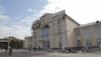 Фотография к новости: Қарағанды теміржол вокзалында жөндеу жұмыстары аяқталуға жақын