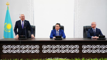 Фотография к новости: Мамин жаңа министрлерді таныстырды