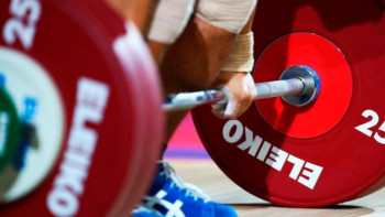 Фотография к новости: Қазақстандық ауыр атлет әлем чемпионатында күміс медаль иеленді