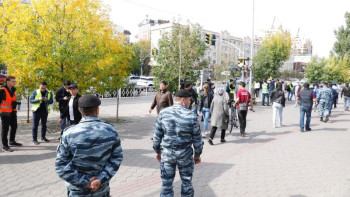 Фотография к новости: ІІМ Нұр-Сұлтан және Алматы қалаларында өткен митингке қатысты мәлімдеме жасады