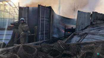 Фотография к новости: Нұр-Сұлтанда Президенттік парк аумағында өрт болды