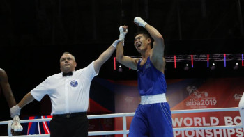 Фотография к новости: Бекзат Нұрдәулетов бокстан әлем чемпионы атанды 