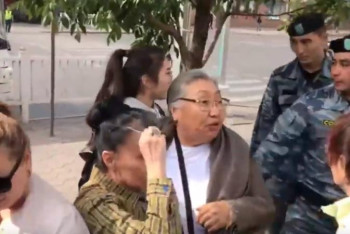 Фотография к новости: Елордадағы заңсыз шеруде жасөспірім ұсталған жоқ – полиция 