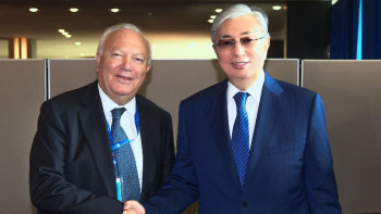 Фотография к новости: Тоқаев БҰҰ Өркениеттер альянсының жоғары өкілімен кездесті