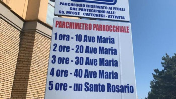 Фотография к новости: Италиялықтар автотұрақтағы орынды дұға оқып алатын болды