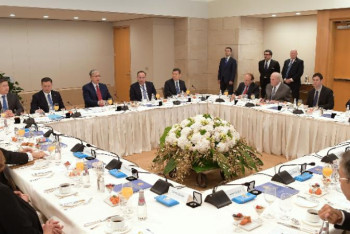 Фотография к новости: Мемлекет басшысы АҚШ-тың саяси және сарапшы топ өкілдерімен кездесу өткізді