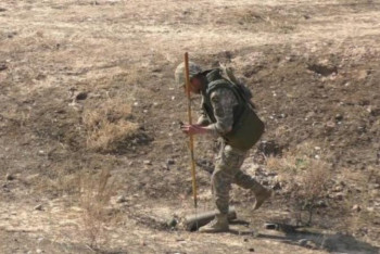 Фотография к новости: Арыстағы жарылыстан зардап шеккен 3 сапердің жағдайы ауыр – министр