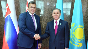 Фотография к новости: Нығматулин мен Андрей Данко ынтымақтастықтың басым бағыттарын талқылады