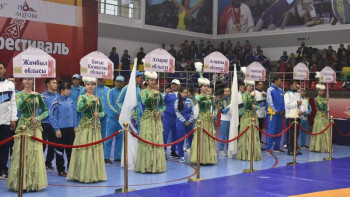Фотография к новости: Ұлттық спорт түрлерінен V фестивалі басталды