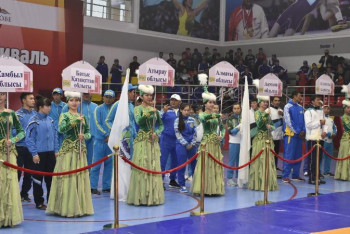 Фотография к новости: Ұлттық спорт түрлерінен V фестивалі басталды